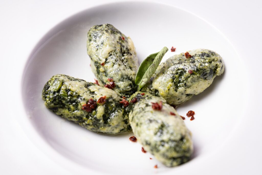 Gnudi burro e salvia